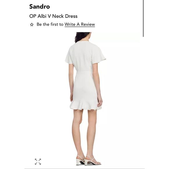 Sandro OP Albi V-Neck Dress - Picture 2 of 12